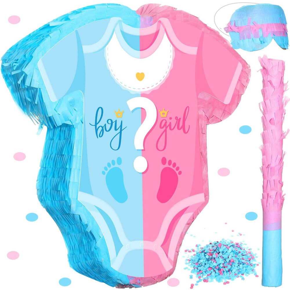 Baby Gender Reveal Piñata Set - Pinata